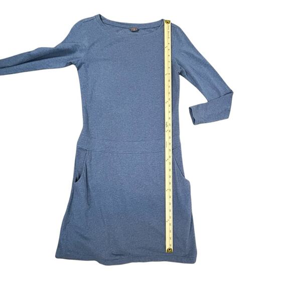 Merrell Dress SZ S/P Blue Long Sleeve T-Shirt Style w/ Pockets Stretchy Gorpcore - Picture 6 of 7
